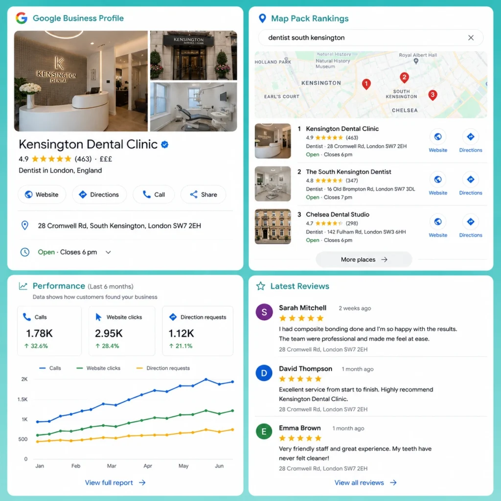 Dental Clinic Google profile