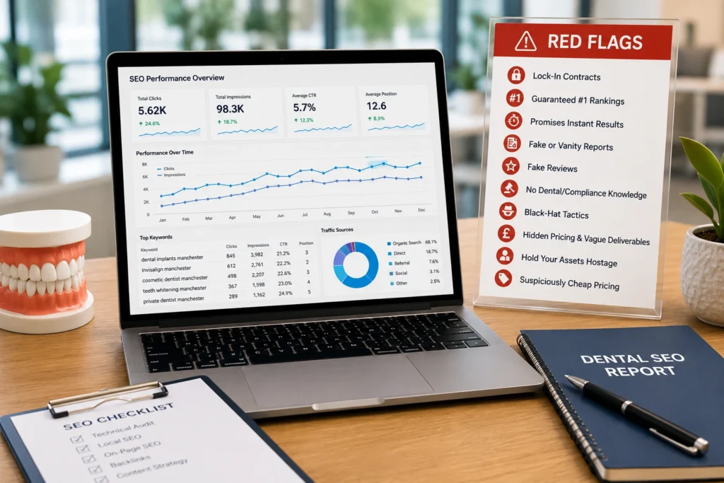 The Biggest Red Flags in Dental SEO Agencies