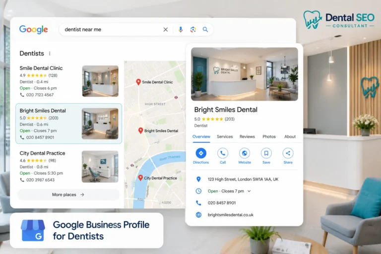 Google Business Profile Optimisation for Dentists