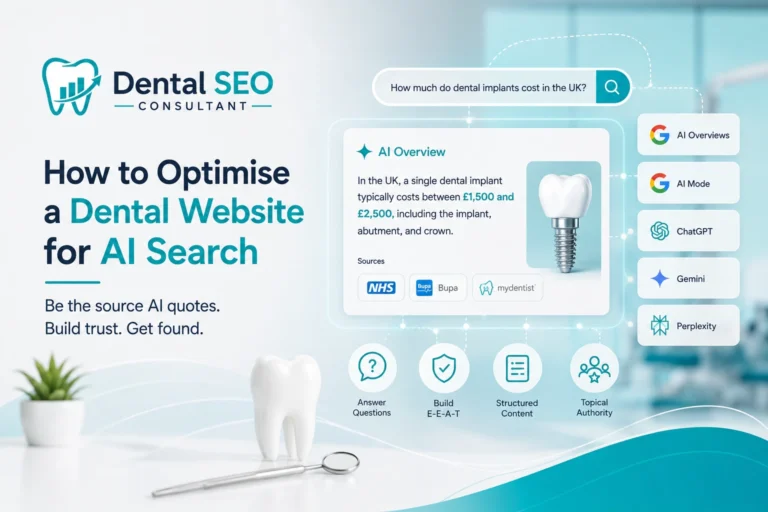 How to Optimise a Dental Website for AI Search