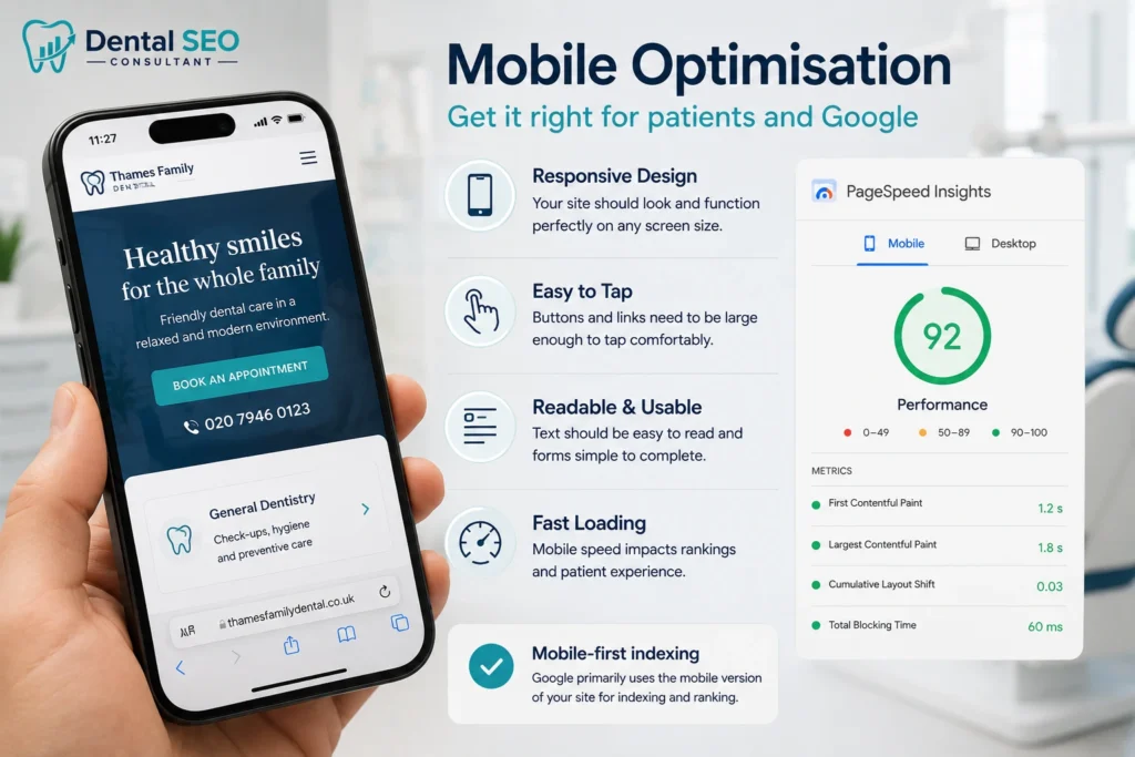 Mobile Optimization for Dental Websites