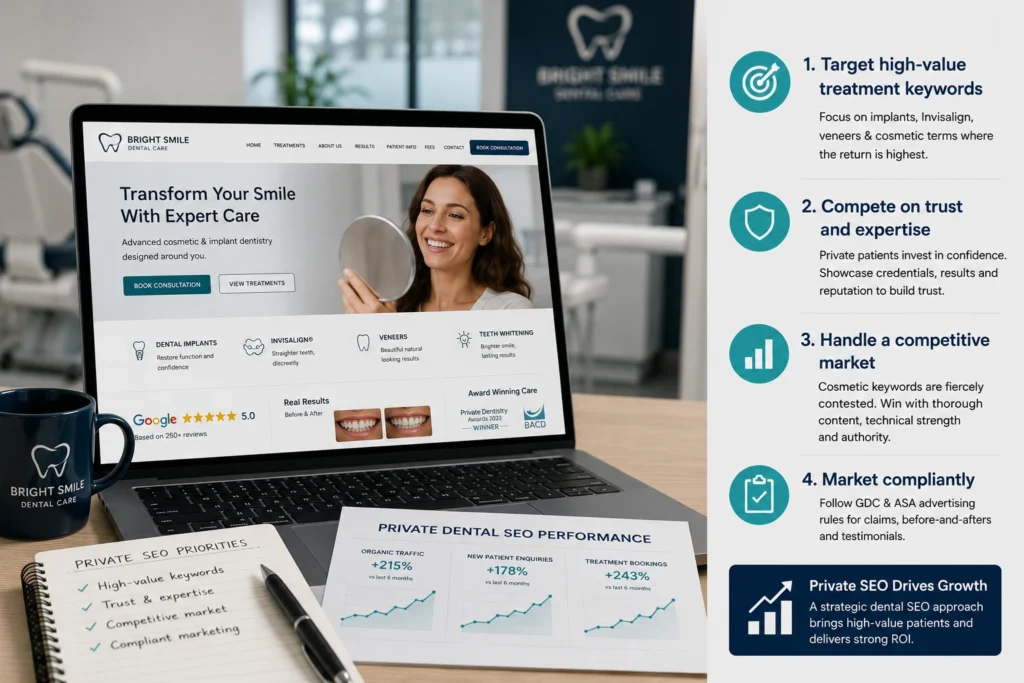 SEO for Private Dental Practices