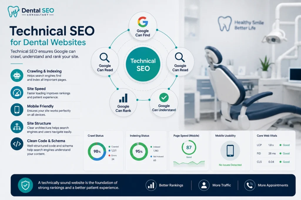 Technical SEO for Dental Websites