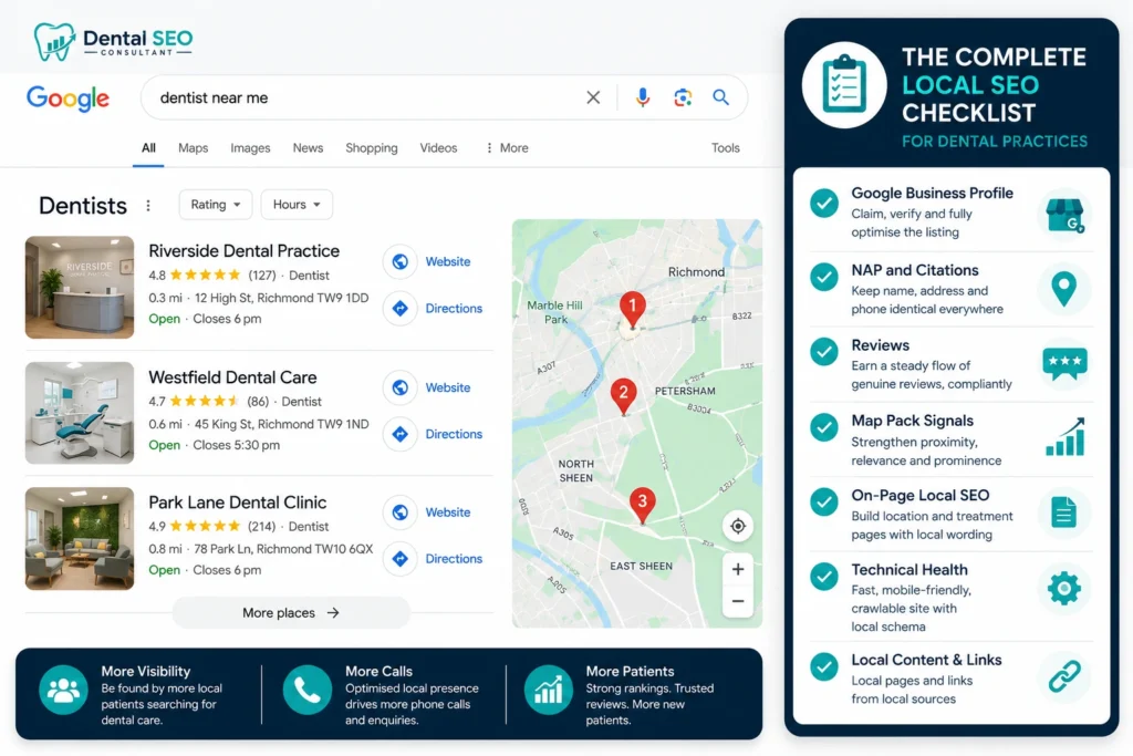 The Complete Local SEO Checklist for Dental Practices