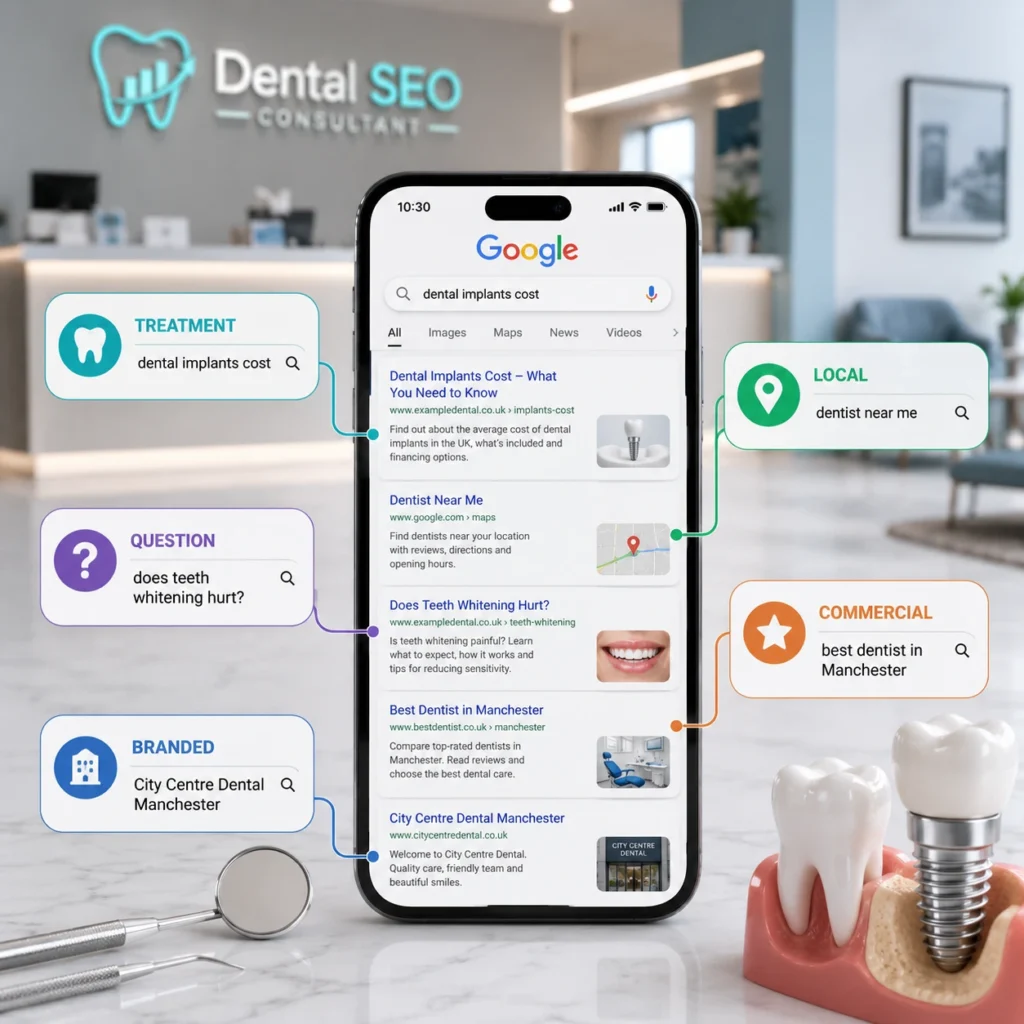 The Types of Dental Keywords