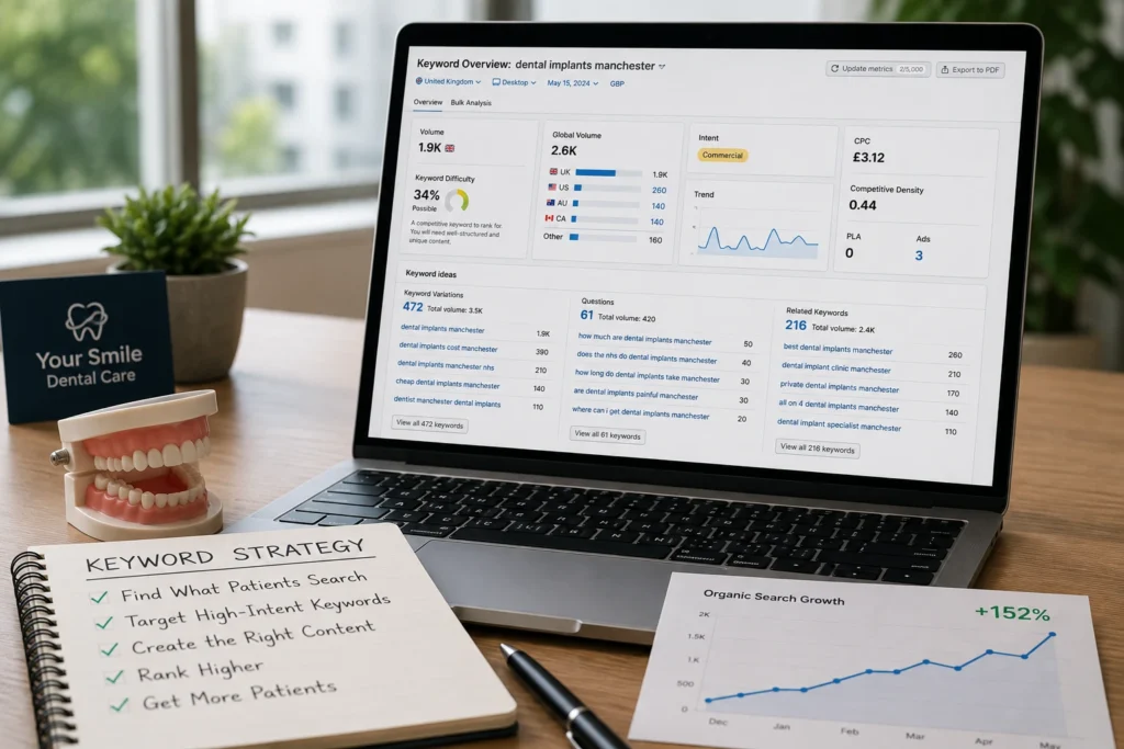 Why Keyword Research Matters for Dental Practices