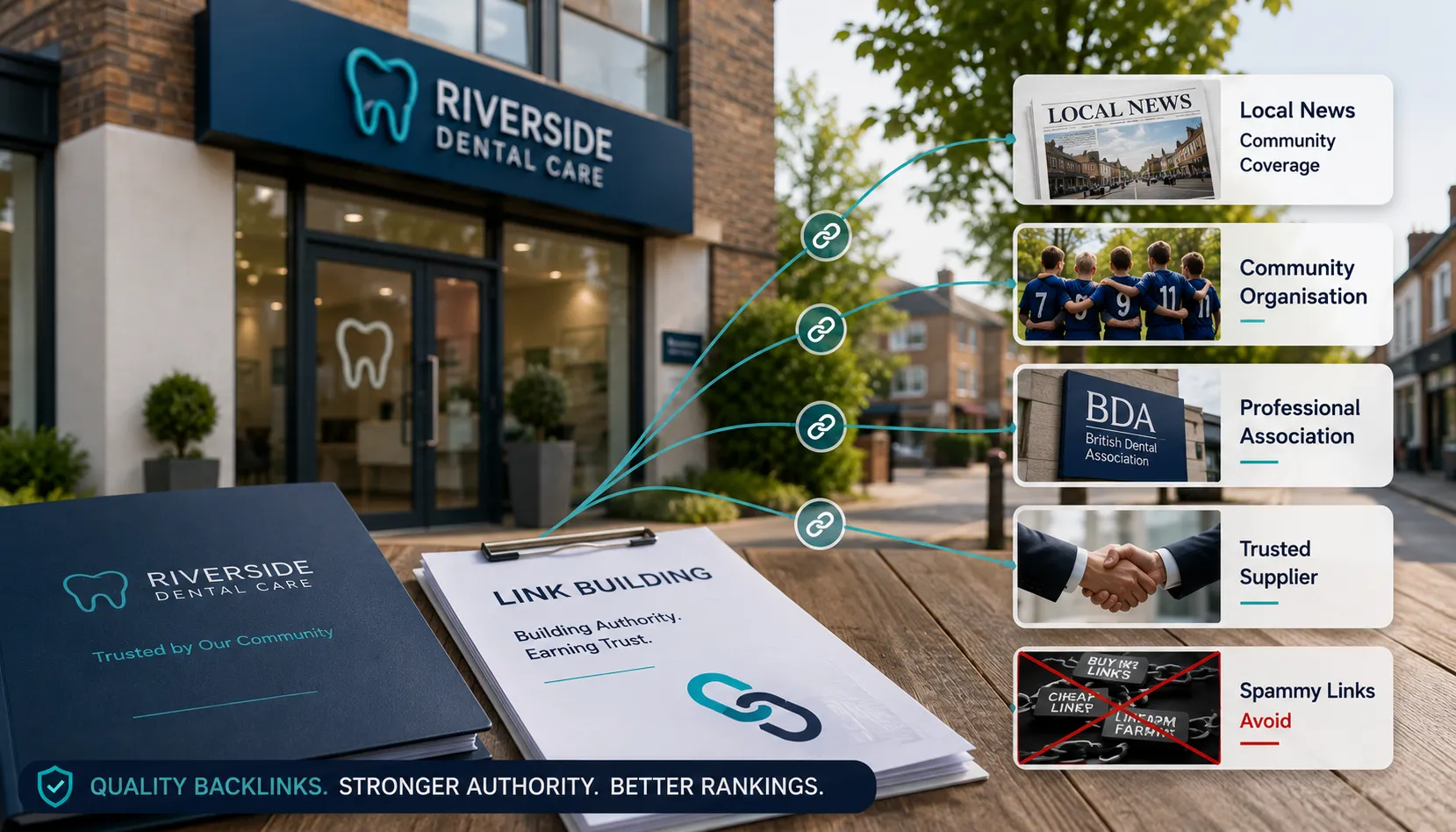 Dental Clinic Link-Building Authority Network