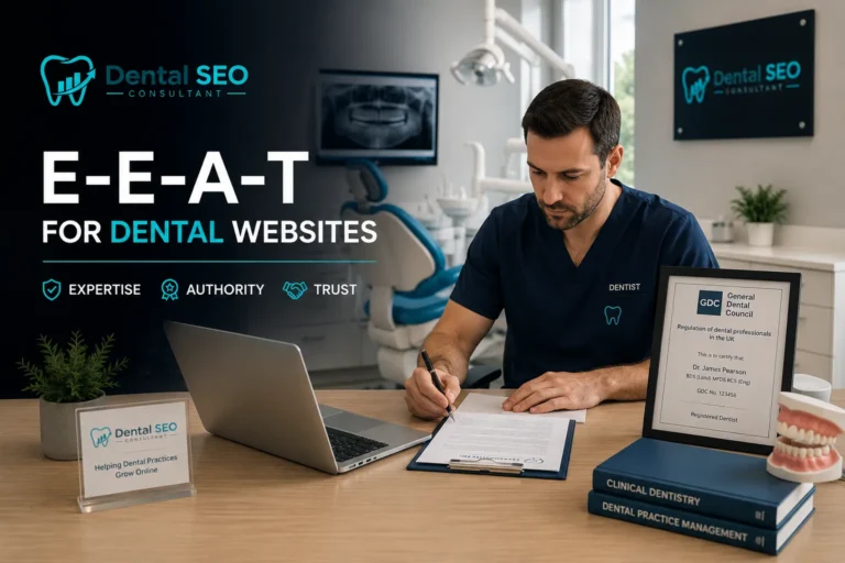 Dental E-E-A-T Consultant Banner