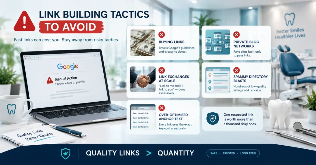 Link Building Tactics to Avoid