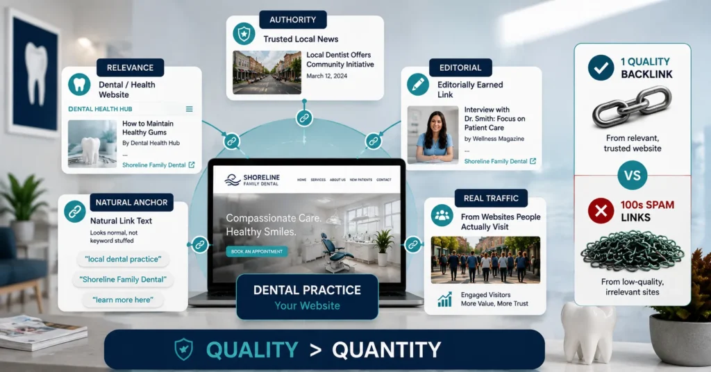 Quality Backlinks for Dental Practices