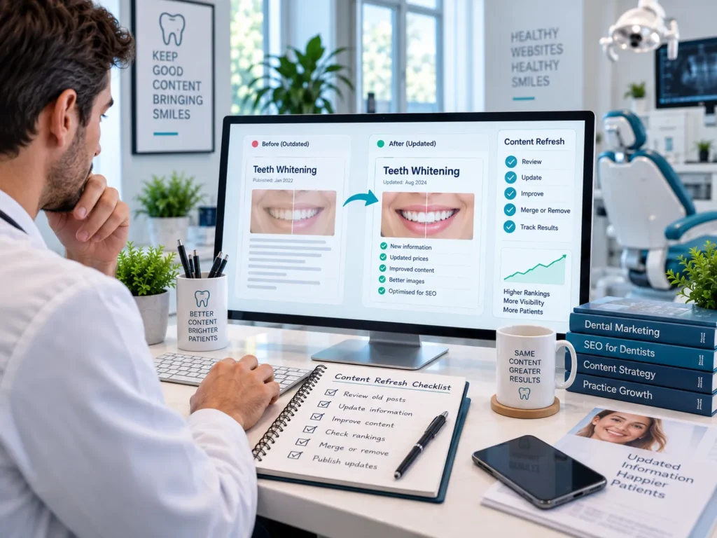 Should Dentists Refresh Old Content?
